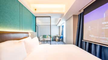 Phòng Executive | Bộ đồ giường kháng dị ứng, chăn bông, minibar với thức uống miễn phí