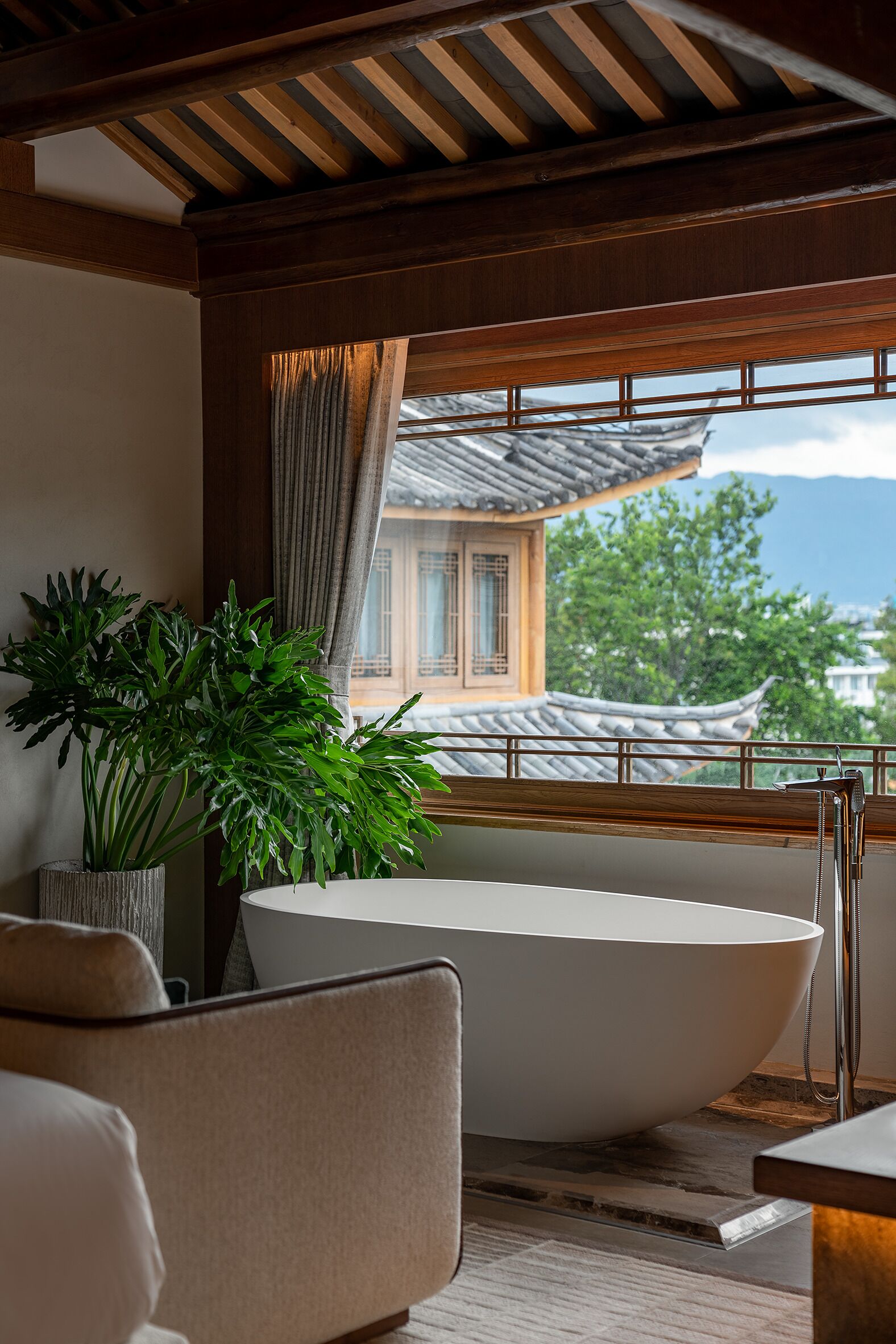 Family Suite, Mountain View | Premium bedding, free minibar, in-room safe, individually decorated