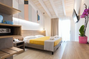 Doppia Deluxe | Minibar, una cassaforte in camera, insonorizzazione