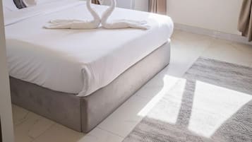 Flat-screen TV, fireplace, first-run movies, heated floors