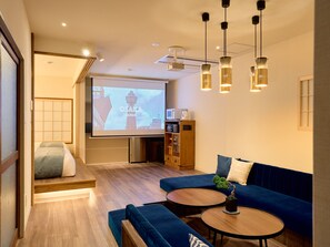 House, 3 Bedrooms, Non Smoking, Private Bathroom | Living area - KONJAKUSO Osaka Bentencho "OKUJO-TEIEN" Rooftop Garden (Osaka)