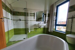 Dusche, Handtücher