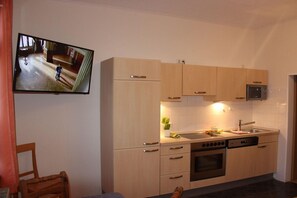 Microwave, dining tables