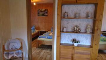 1 bedroom, iron/ironing board