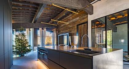 Black Chalet : Hébergement de Luxe Pour 14 Personnes
