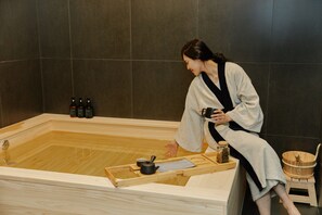 Chambre Double Deluxe, 1 chambre (spa) | Salle de bain