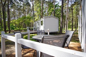 Outdoor dining - Kleines Aber Feines Ferienhäuschen in Strandnähe - Tiny Chalet Nr. 819 (Göhren)