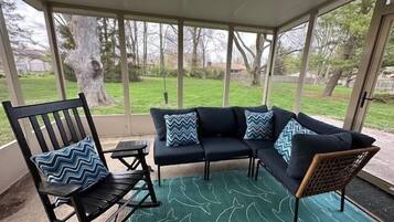 Smart TV, table football, books