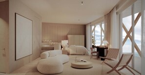 Suite | In-room safe, desk, free WiFi, bed sheets - C-Hotels Silt (Middelkerke)