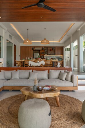 Living area - Villa Luna - 4BR in Pererenan (Canggu)