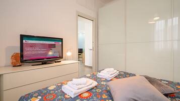 1 chambre, fer et planche Ă  repasser, Wi-Fi, draps fournis