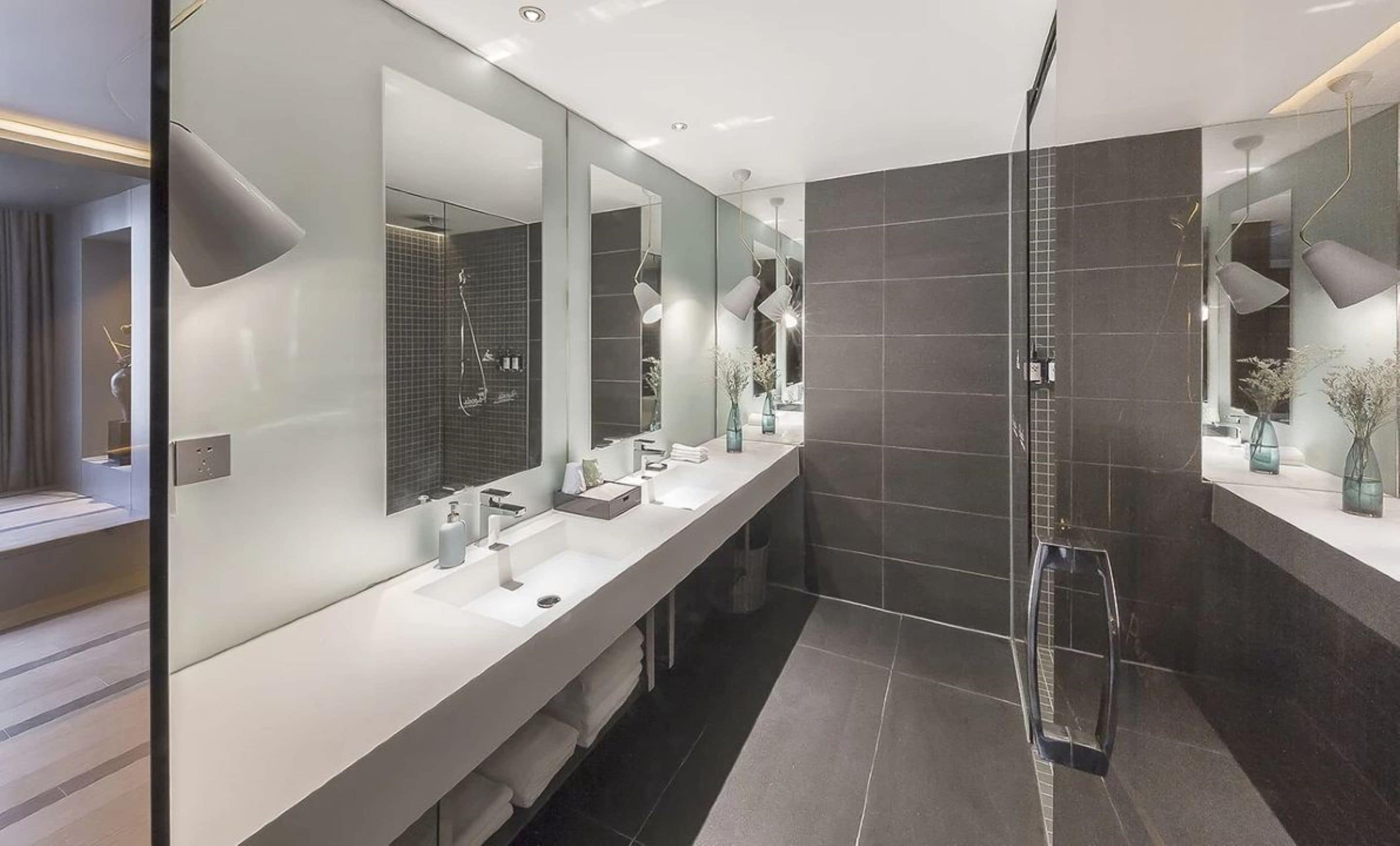 Family Room with Tatami Area | Bathroom | Free toiletries, hair dryer, bathrobes, slippers