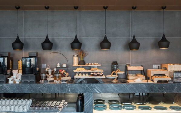 Desayuno buffet diario (CNY 128 por persona)