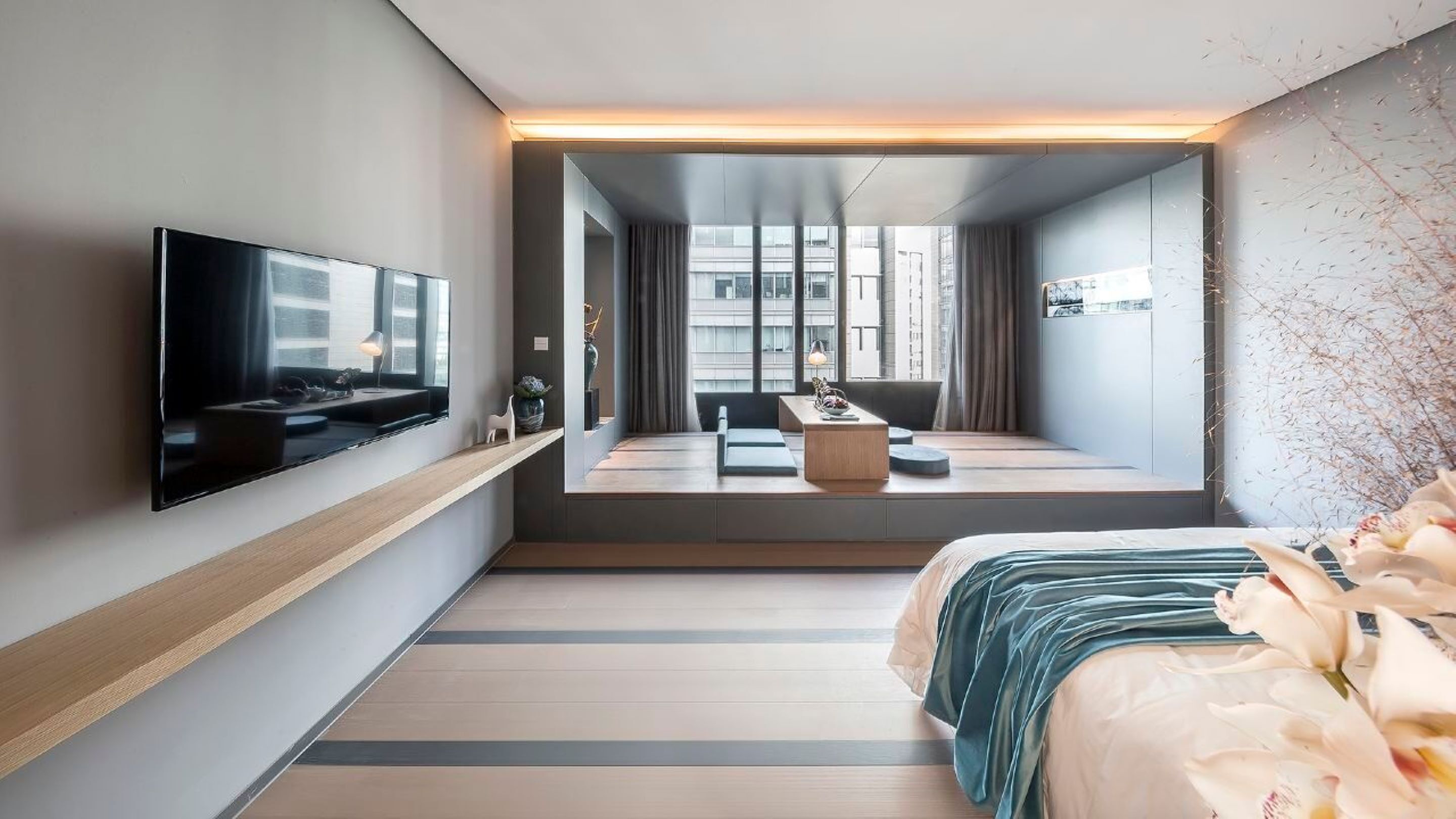 Chambre Familiale | Literie de qualité supérieure, couette en duvet d'oie, surmatelas