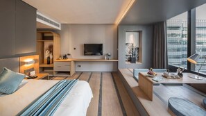 ห้องแฟมิลี่ | เครื่องนอนระดับพรีเมียม, ผ้านวมขนเป็ด, เตียงพร้อมฟูกเสริมที่นอน