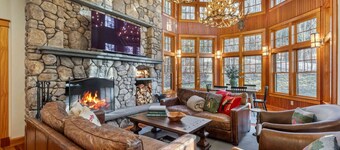 Grand Lodge at Loon Mountain Movie Room Game Room Hot Tub Fire Pit