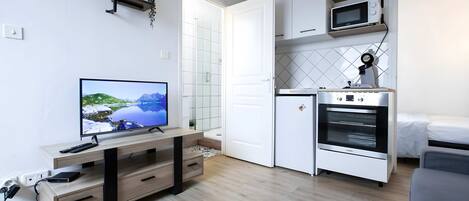 1 slaapkamer, reisbedje, wifi, beddengoed