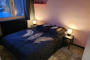 1 chambre, fer et planche à repasser, Wi-Fi, draps fournis