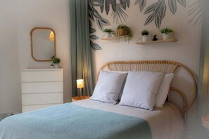 2 Schlafzimmer, Bügeleisen/Bügelbrett, Bettwäsche