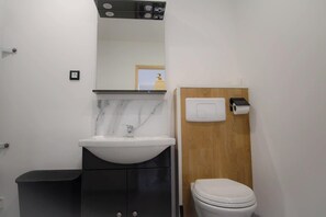 Een douche, een haardroger