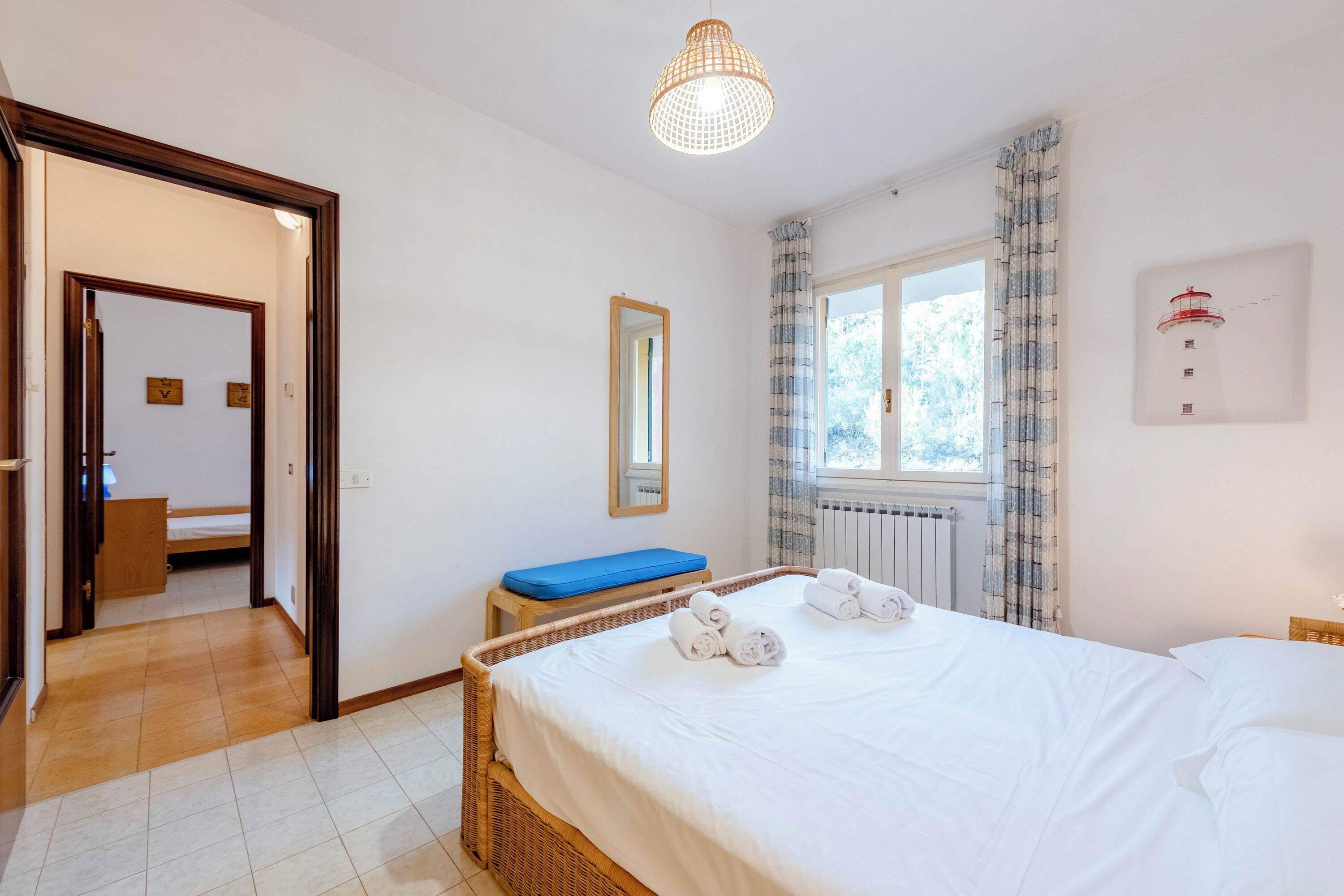 Appartamento Standard, camere multiple (Peaceful Apartment In Deiva Marina) | 2 camere, lenzuola