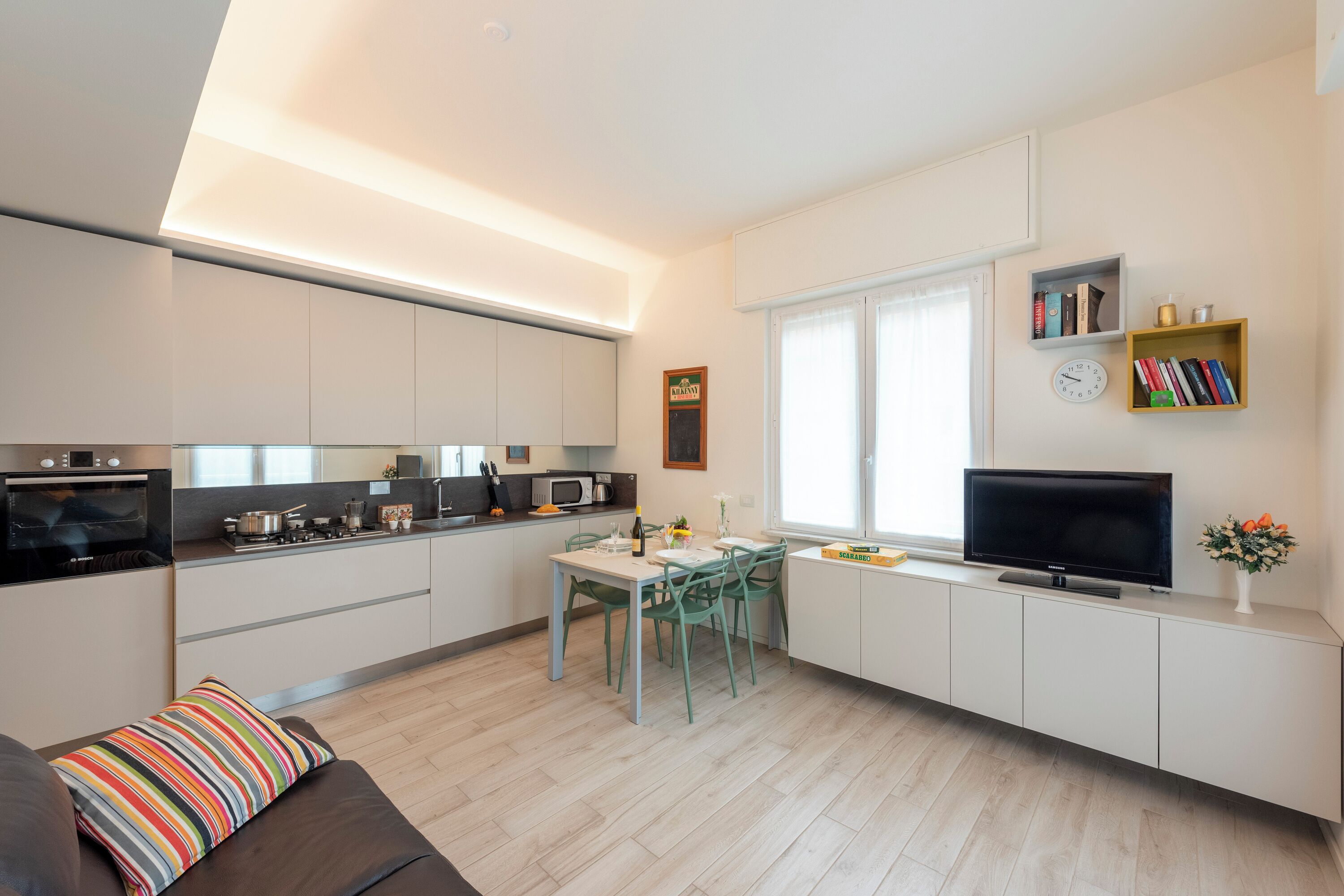 Familienapartment, Mehrere Schlafzimmer (Cozy Flat In Sestri Levante) | Innenbereich