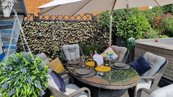 Exclusive-Suite | Blick auf den Garten