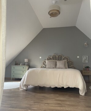 1 Schlafzimmer, kostenloses WLAN, Bettwäsche