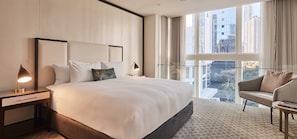 Suite, City View | Hypo-allergenic bedding, minibar, in-room safe, desk