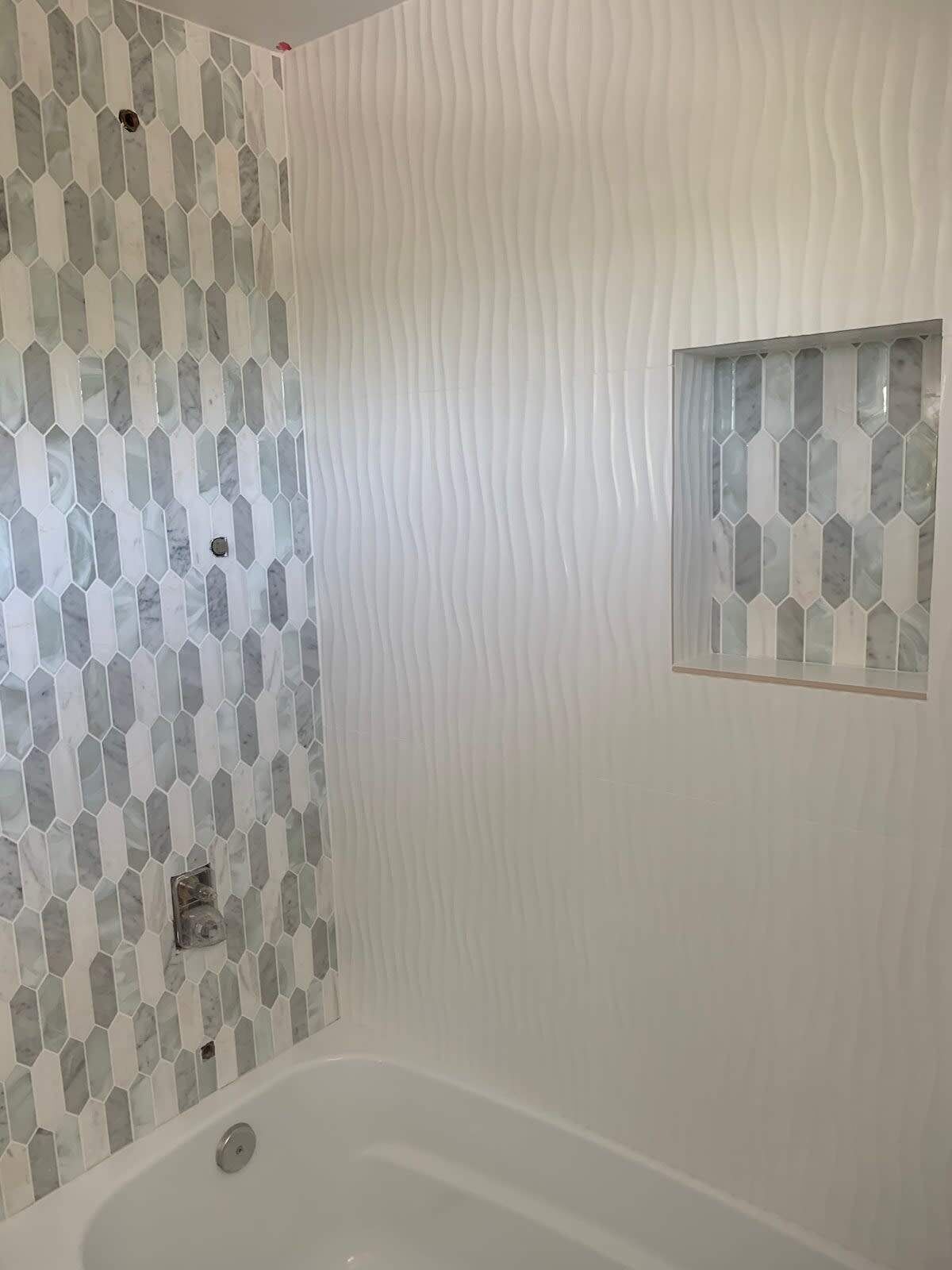 Shower, towels