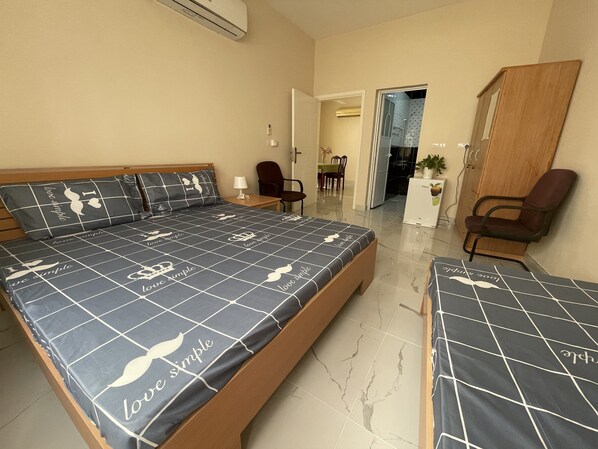 1 bedroom, WiFi, bed sheets