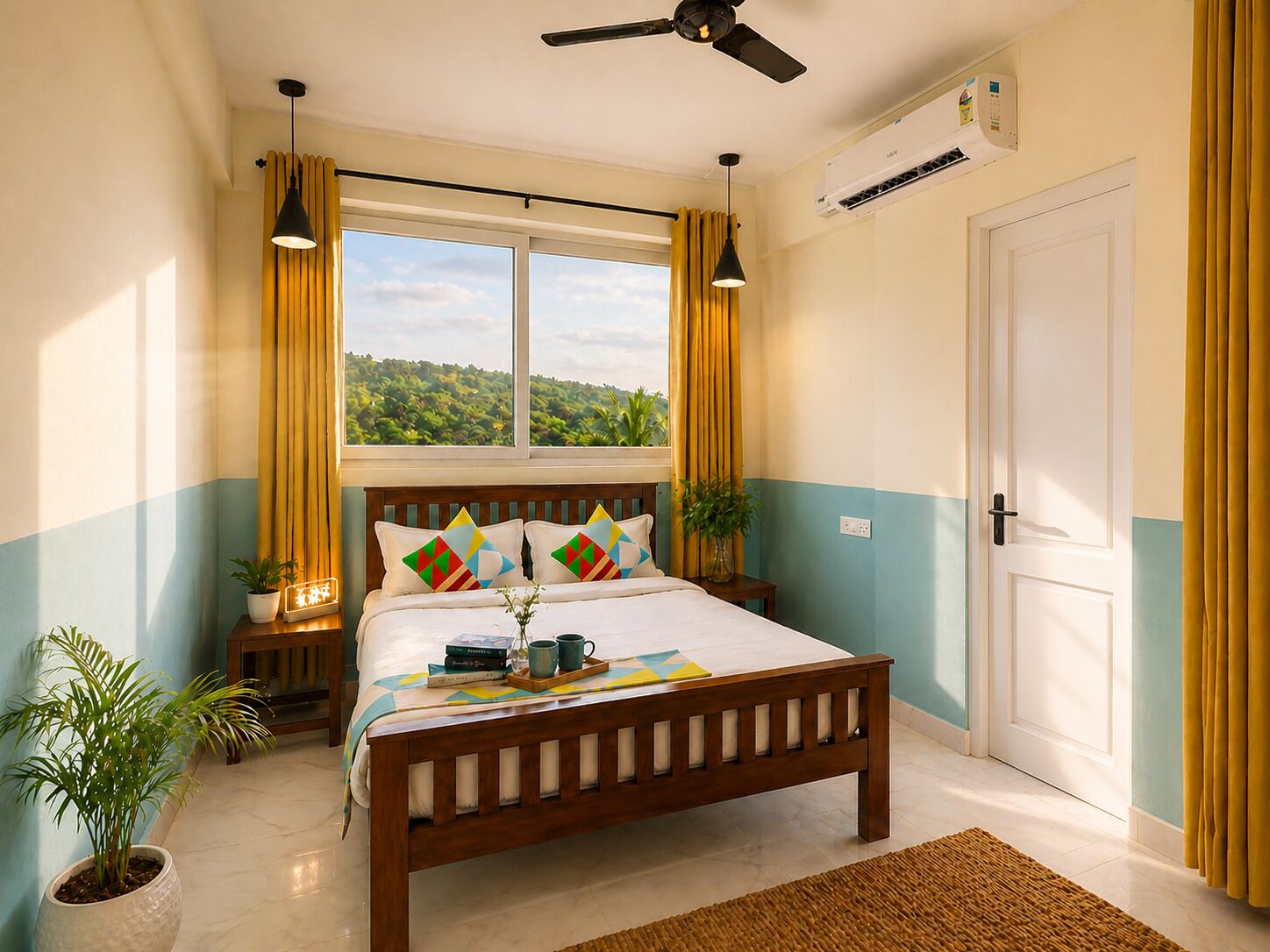 2 bedrooms, individually decorated, individually furnished, free WiFi