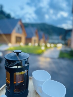 Food and drink - Escape the ordinary and discover a world of  beauty  at Riverside Eco Resort.  (Debet)