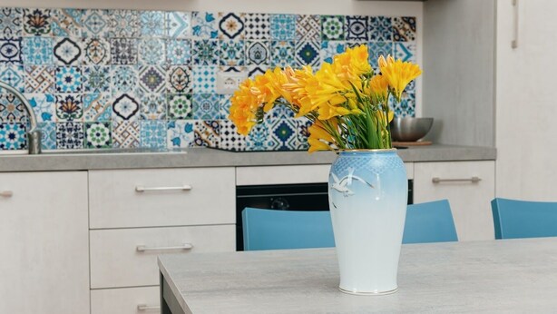 Standard Apartment | Private kitchen | Full-sized fridge, oven, stovetop, cookware/dishes/utensils - Corte dei Fiori Acquaviva Apartments (Diso)