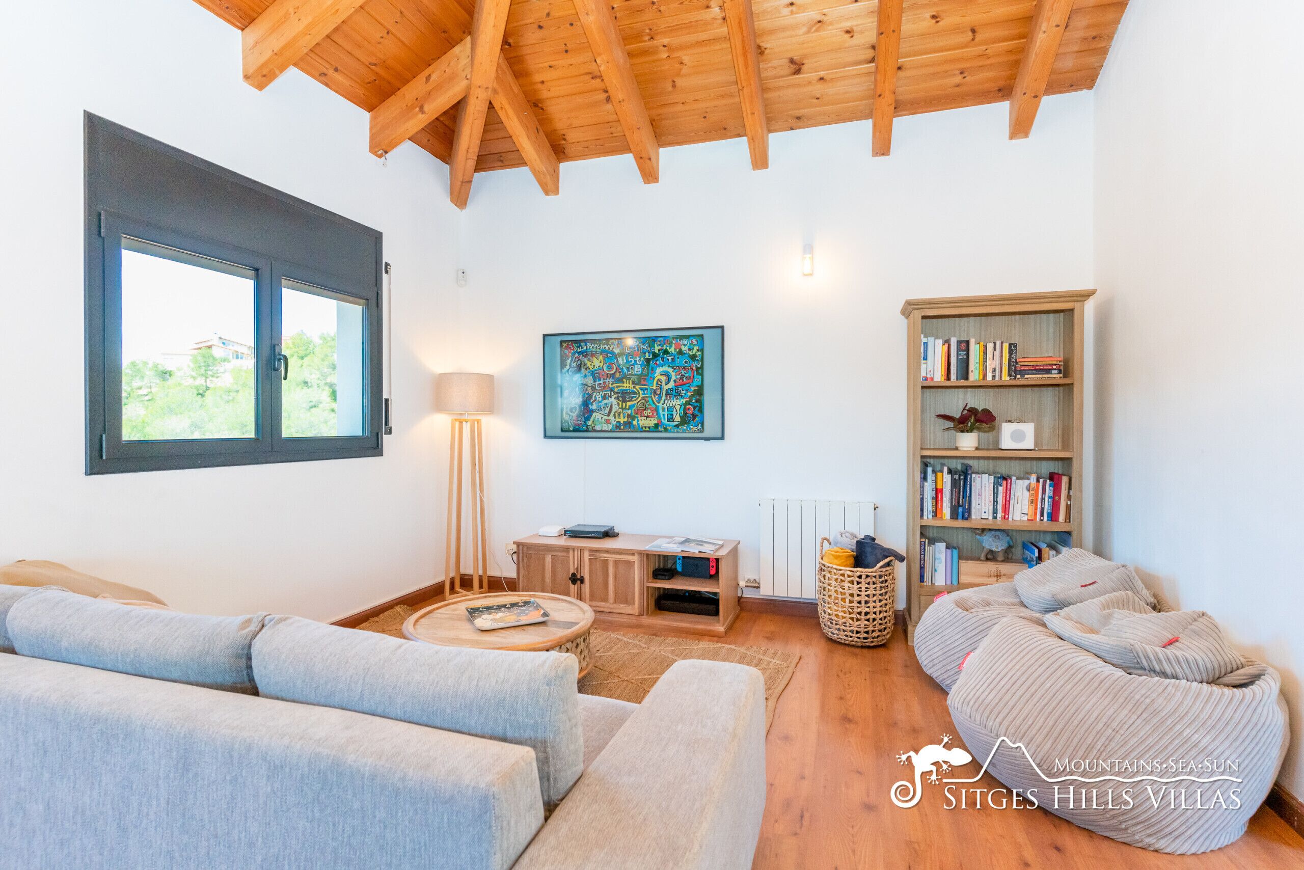 TV connectée, cheminée