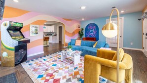 Interior - 2 King Beds  | Golf | Games | RV Parking (Evans)