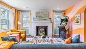 Interior - 2 King Beds  | Golf | Games | RV Parking (Evans)
