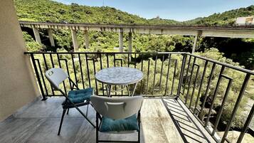 全景公寓, 1 间卧室, 露台, 海景 | 露台