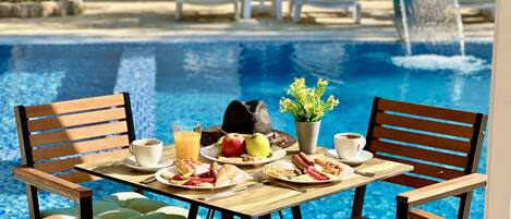 Petit déjeuner buffet