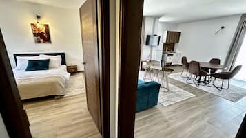Panoramic Apartment, 1 Bedroom, Terrace, Sea View | Soundproofing, free WiFi, bed sheets
