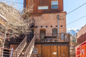 Exterior - Rooftop Deck | Beautifully Updated Condo | Heart of Downtown Ouray | (Ouray)
