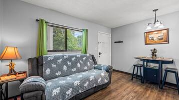 Télévision, cheminée