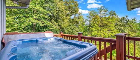 Baignoire à remous extérieure