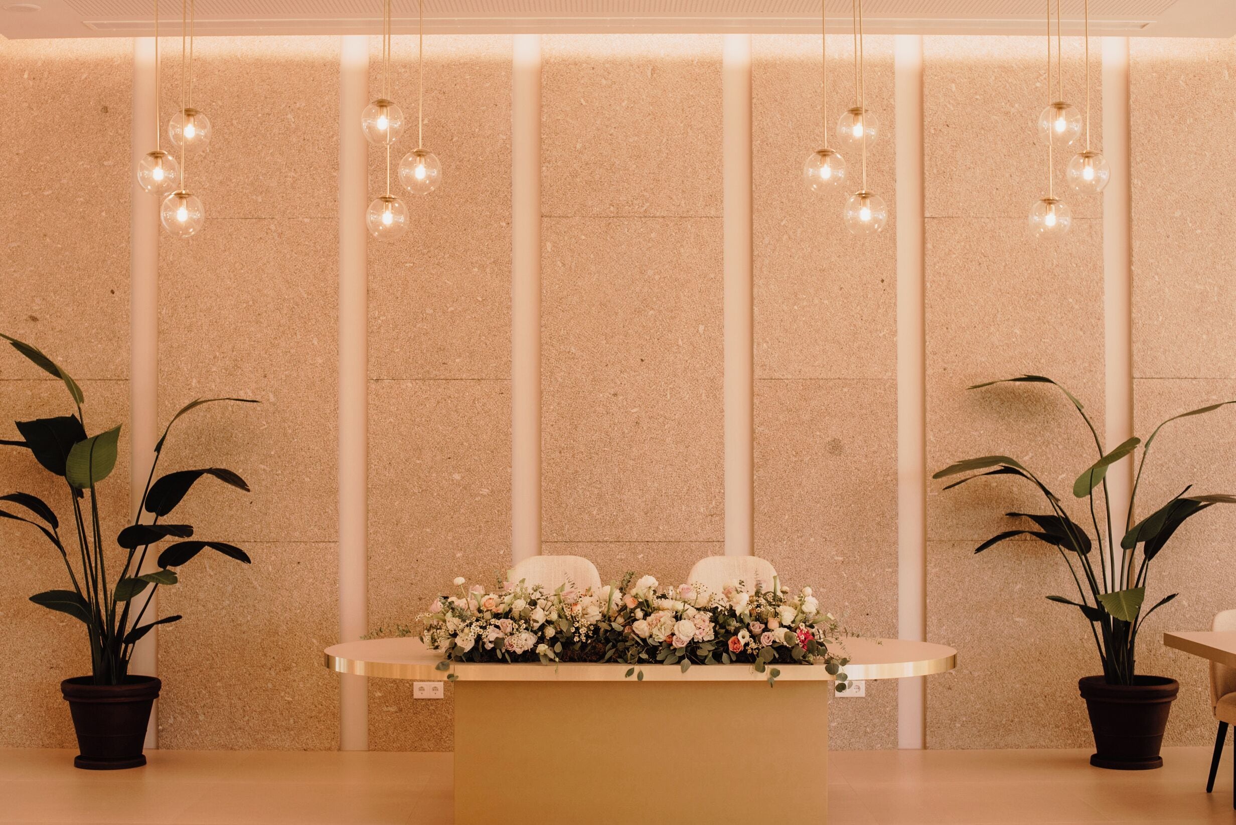 Reception hall