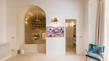 Suite Exclusive, vue ville | 1 chambre, literie de qualité supérieure, couette en duvet d'oie