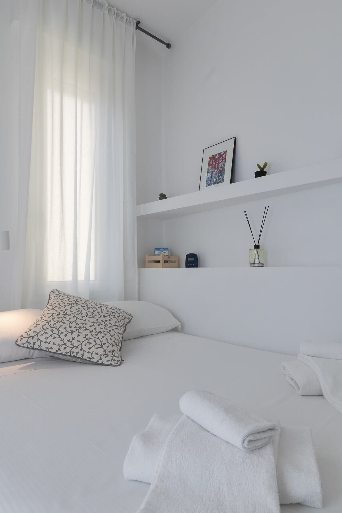 1 室のベッドルーム、アイロン / アイロン台、WiFi、ベッドシーツ