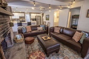 TV connectée, cheminée