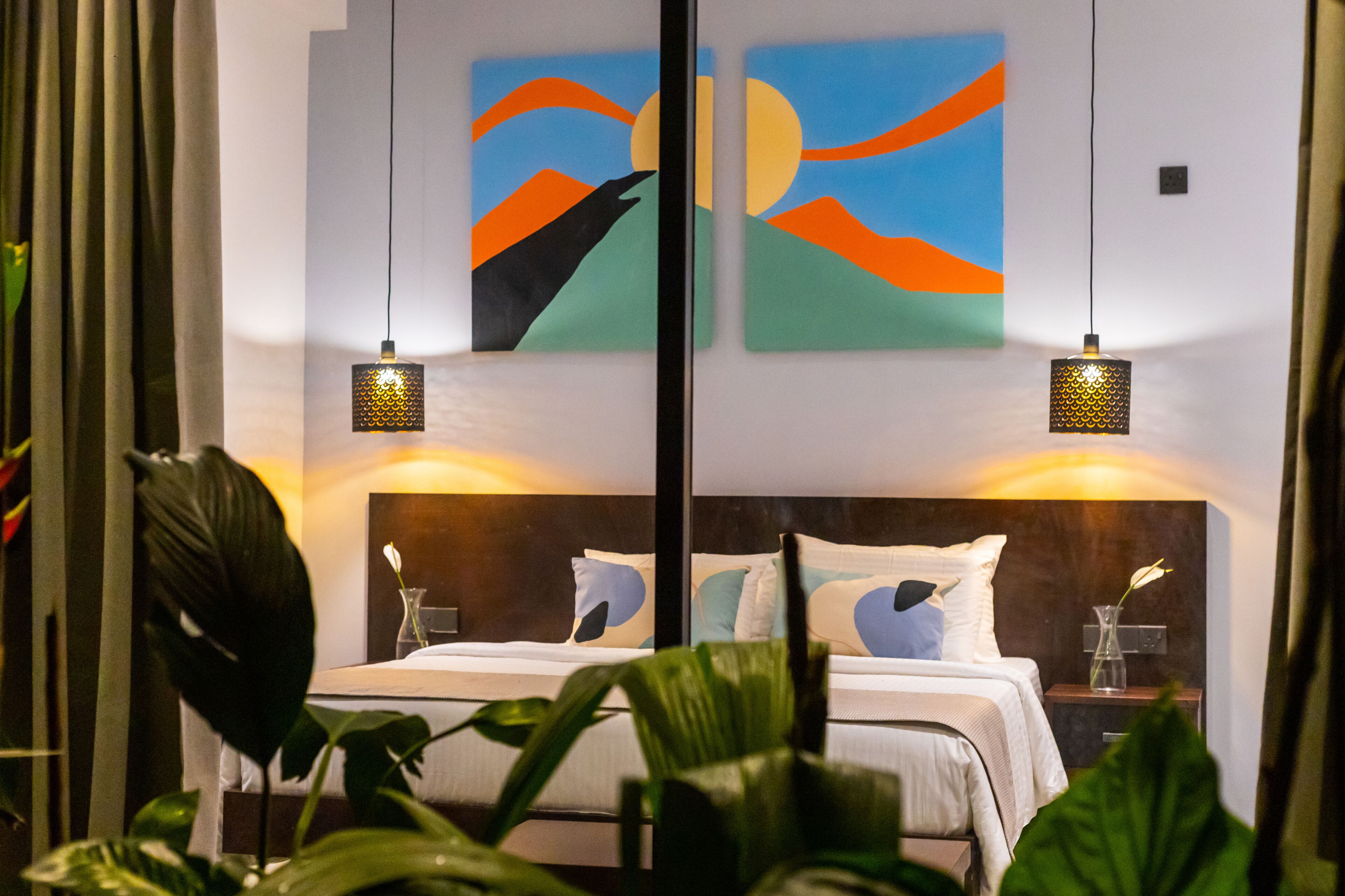 Standard-Doppelzimmer, Gartenblick