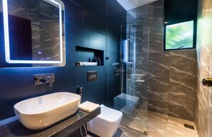 Dobbeltrom – deluxe | Bad | Hårføner