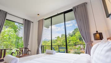 Kamar Double Superior, pemandangan gunung | Seprai katun Mesir, seprai premium, dan didekorasi berbeda-beda